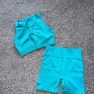 Turquoise Activewear Set